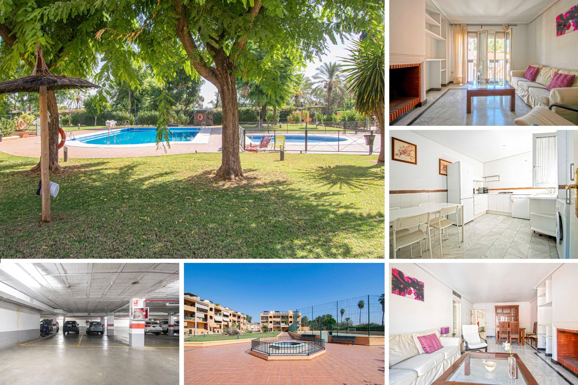 Estupendo piso en San Juan de Aznalfarache, junto Paseo Fluvial, con plaza de garaje!!!