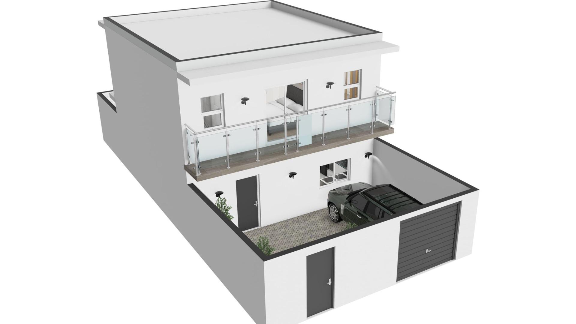 Terreno urbano con proyecto para 3 viviendas unifamiliares