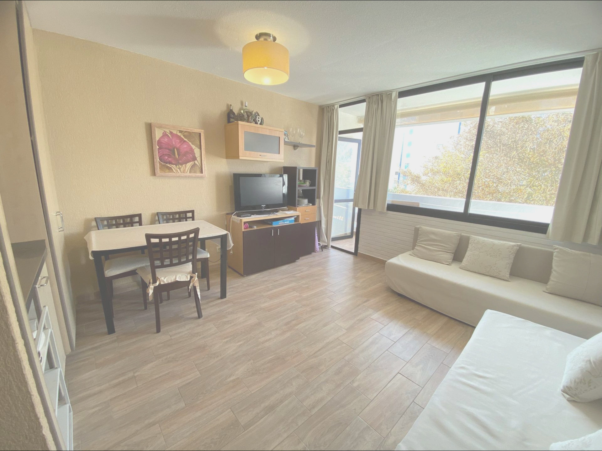 Estudio reformado en Residencial El Rocío .