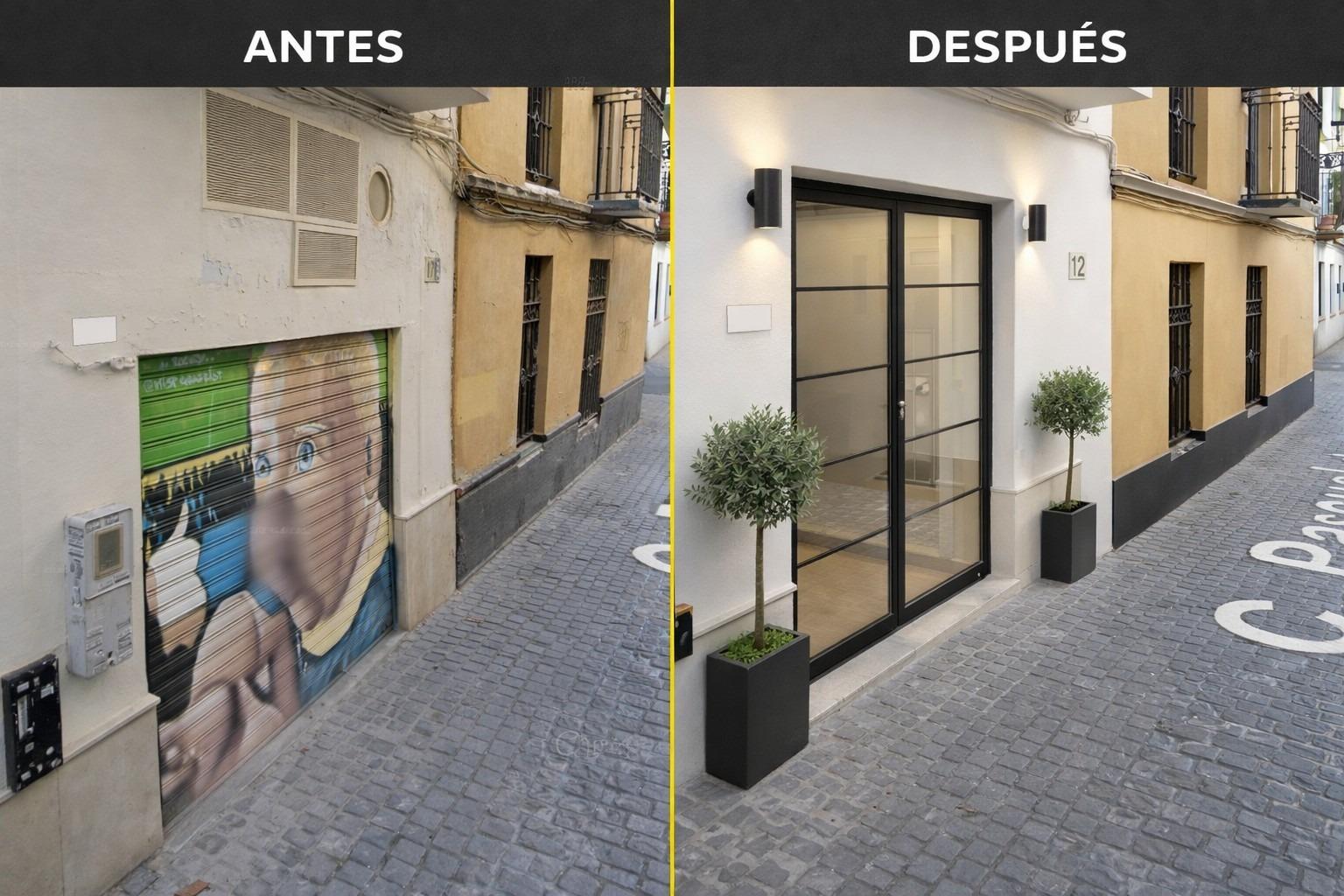 Coqueto local 54 m2. en el centro de Sevilla