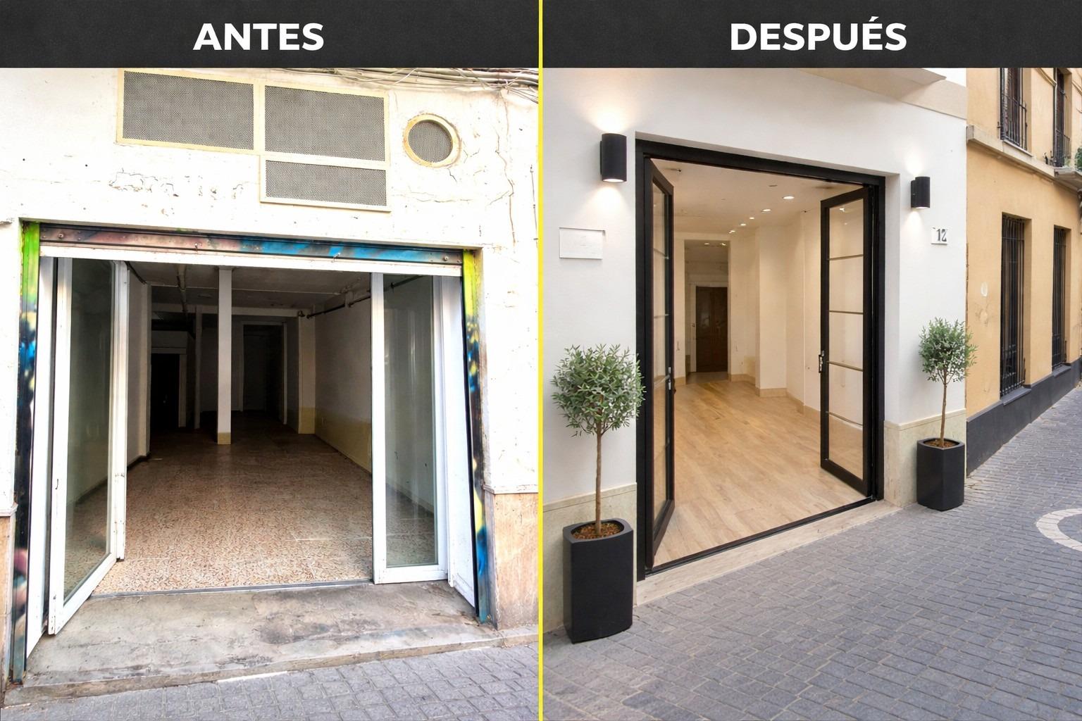 Coqueto local 54 m2. en el centro de Sevilla