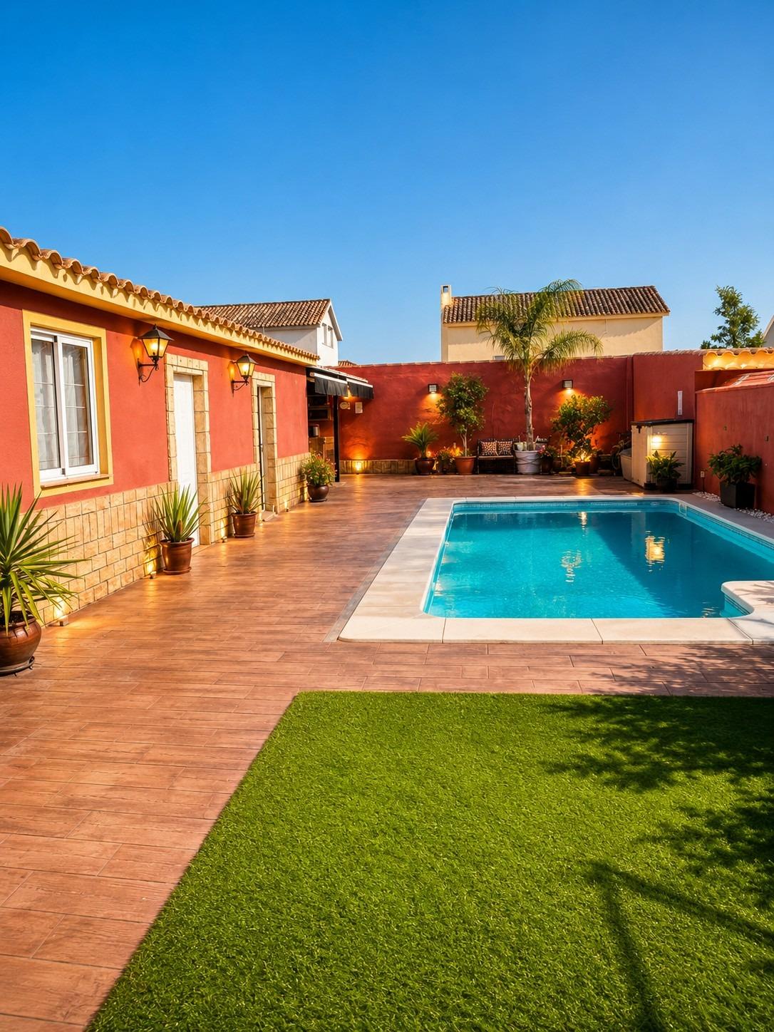 Espectacular vivienda pareada con piscina privada en Almensilla: calidad de vida a un paso de Sevilla
