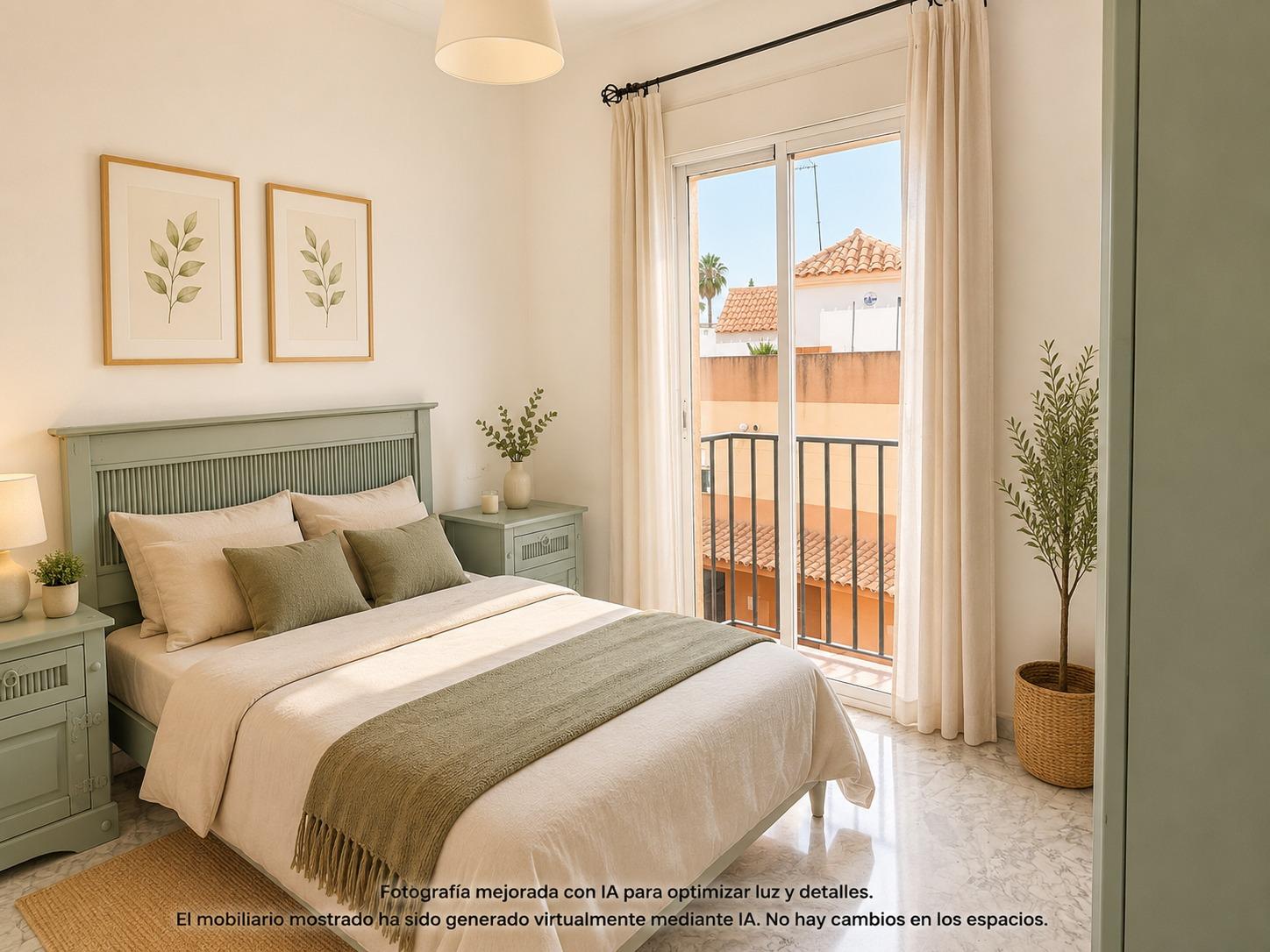 Apartamento exterior con ascensor y dos balcones en plena calle San José | Listo para entrar a vivir