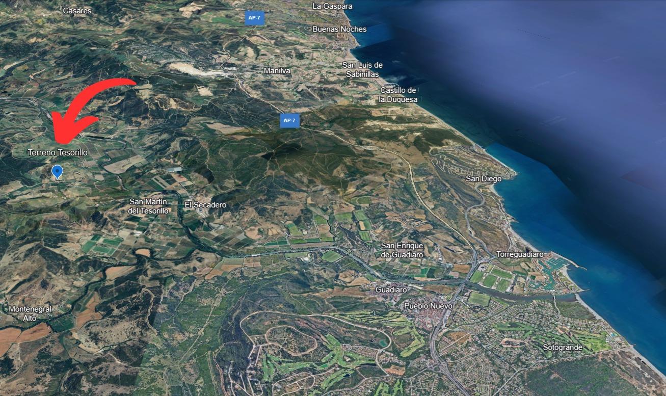 TERRENO RURAL EN TESORILLO DE 11 HECTÁREAS