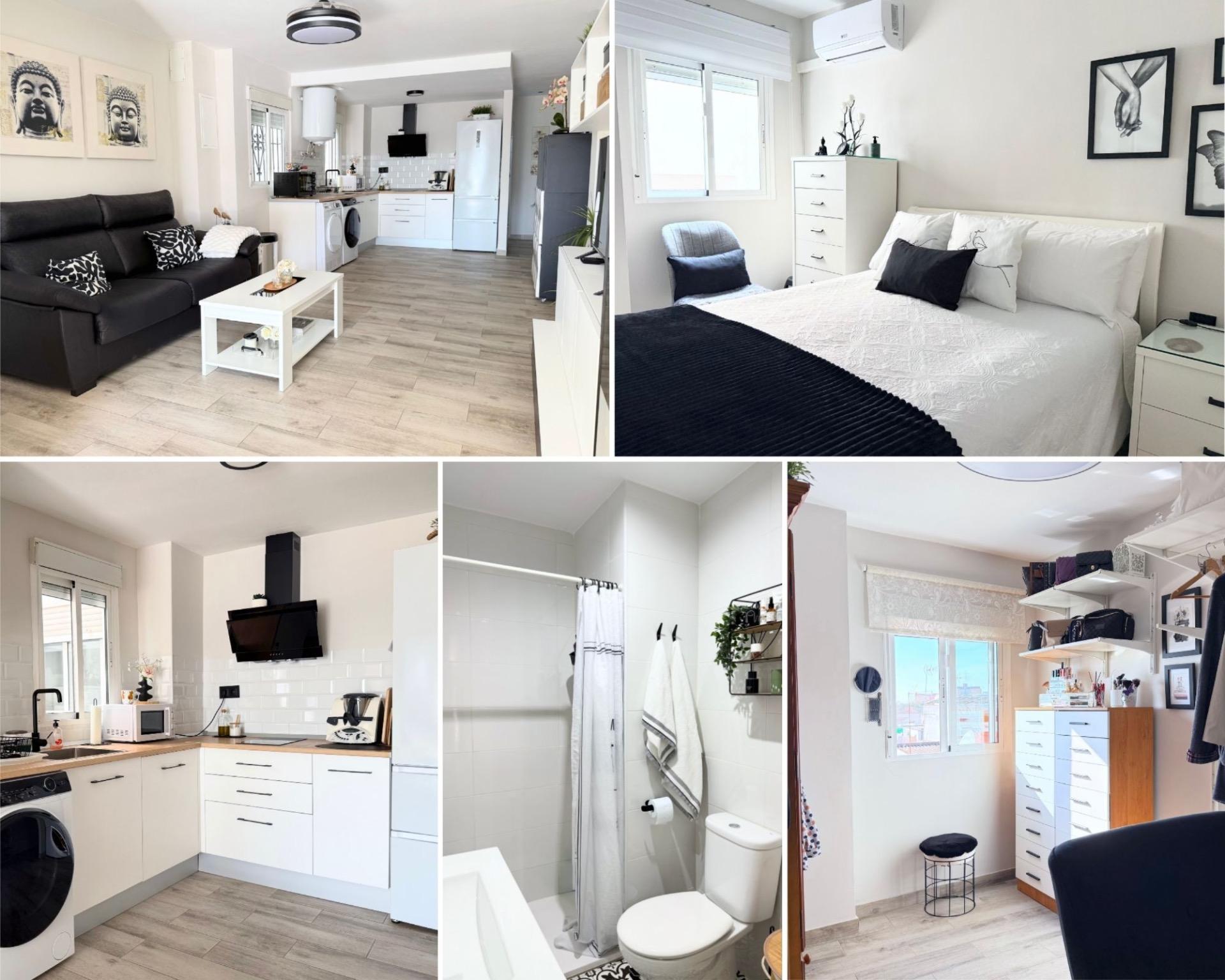 Reforma integral 2023 en La Plata (Sevilla) | 2 dormitorios + terraza | 67 m² | 3ª sin ascensor