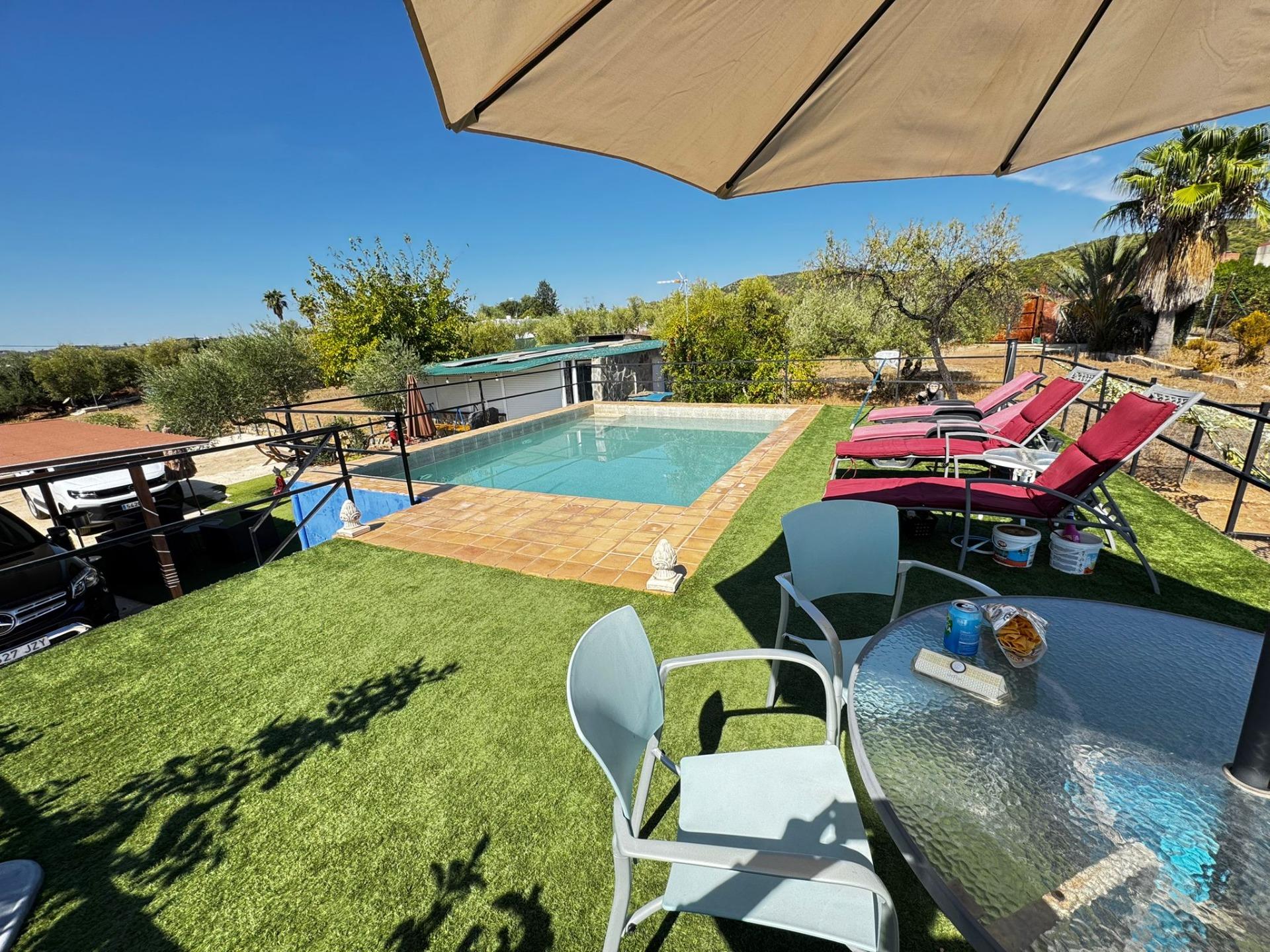 Increíble chalet en Lora Del Rio totalmente reformado con piscina y olivar