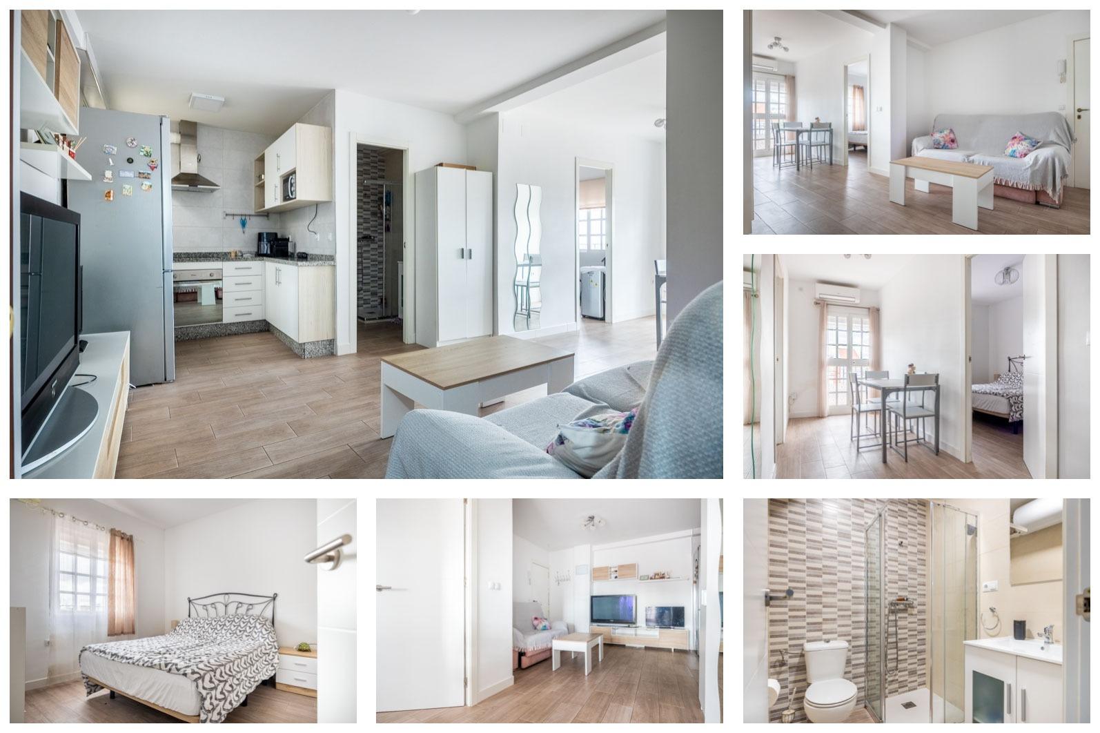 SE VENDE PISO ALQUILADO 55 M2 2 HABITACIONES, UN BAÑO CON TERRAZA REFORMADO