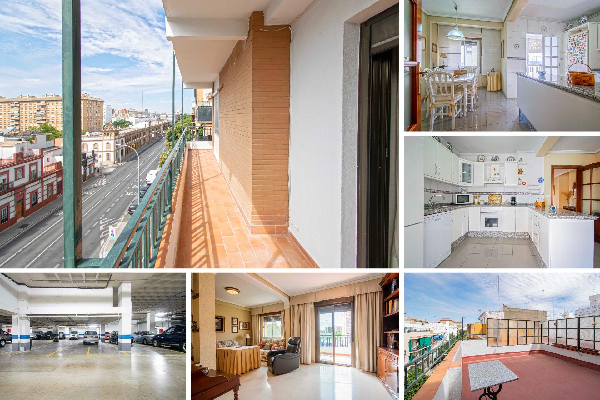 PRECIOSO PISO EN NERVION CON ASCENSOR, TERRAZA Y GARAJE